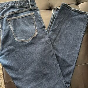Men’s banana Republic straight leg blue jeans 36 x 34
